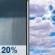 Friday: Slight Chance Rain Showers then Mostly Cloudy